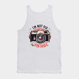 Iam not old i'm vintage Tank Top